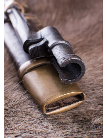 Sable Shashka envejecido, con bayoneta