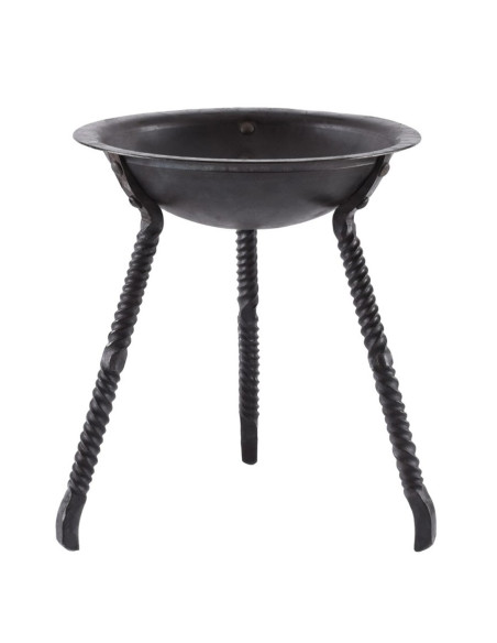 Cuenco forjado a mano para el fuego