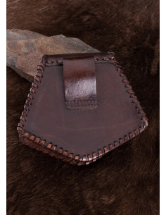 Ledertasche mit keltischem Kreuz 2