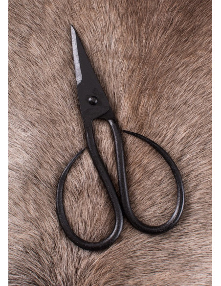 Handgeschmiedete mittelalterliche Schere