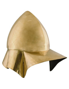 Griechischer bötischer Helm aus Messing, 4. Jahrhundert v. Chr.