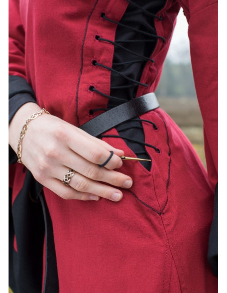 Vestido medieval abierto Bliaut Amal,...