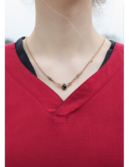 Open middeleeuwse jurk Bliaut Amal,...