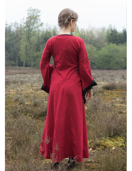 Åben middelalderkjole Bliaut Amal,...