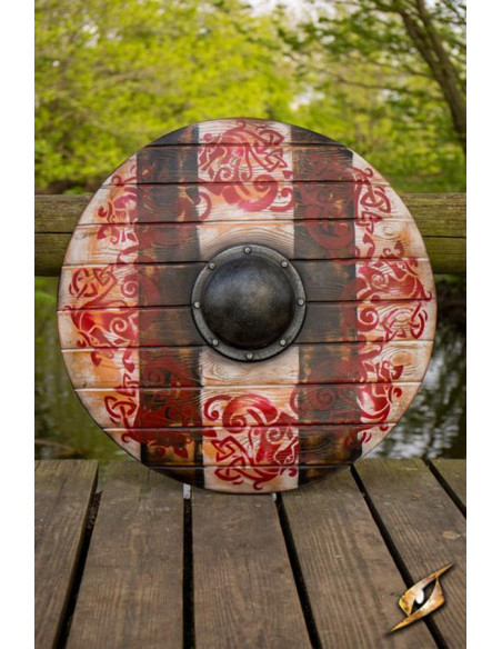 Escudo vikingo Iarla Sleipnir, 70 cm.