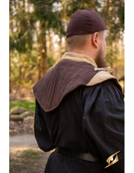 Gewatteerde middeleeuwse gorget,...