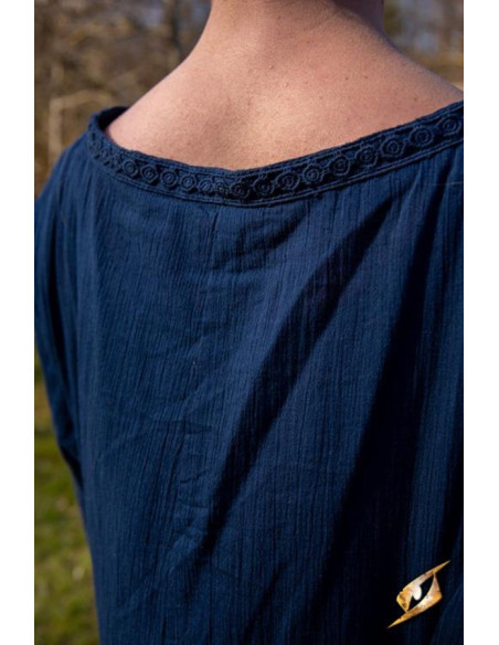 Isabel binnentuniek, blauwe kleur