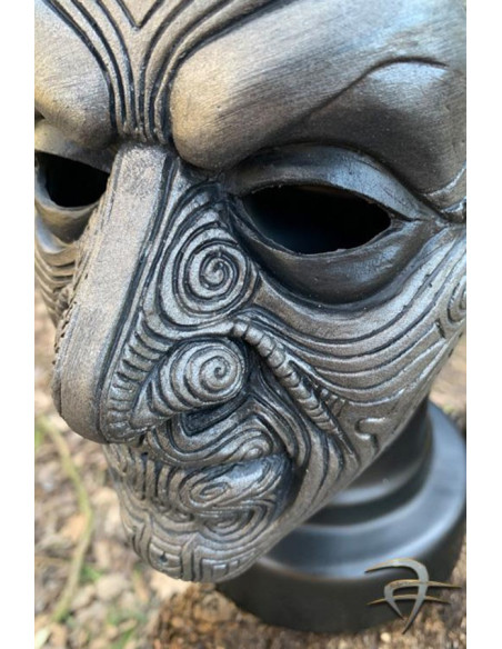 Máscara Moko en látex, LARP Máscara Moko en látex, LARP
