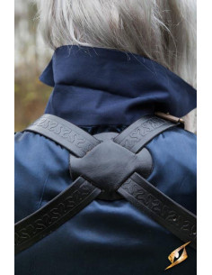 Tahalí van schouder voor Toverstaf, kleur zwart 2