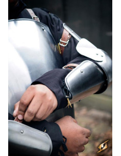 Mittelalterliche Armschützer, polierte Oberfläche 2