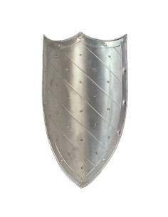 Escudo medieval bandas remachadas