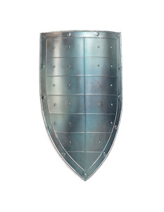 Escudo medieval remachado