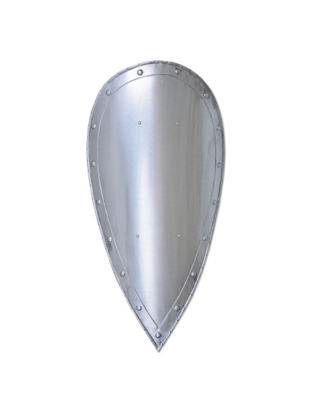 Glat mandel middelalderskjold