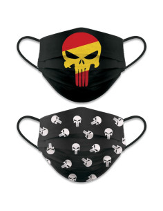 Accesorio facial reversible Nivel 3, Calavera