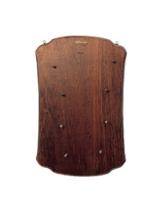 Expositor de pared para 4 pistolas antiguas