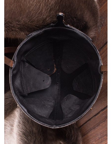 Keltischer Helm mit Nase, rustikales...