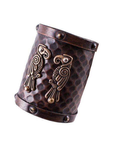 Hugin en Munin Ravens Noordse armband