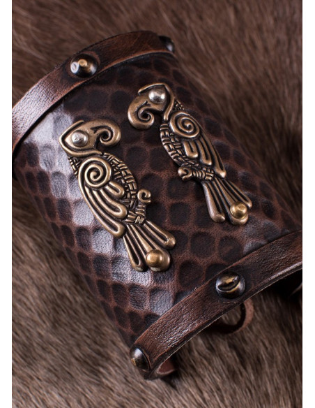 Hugin en Munin Ravens Noordse armband