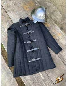 Middelalderlig infanterisæt, Gambeson og hjelm 2