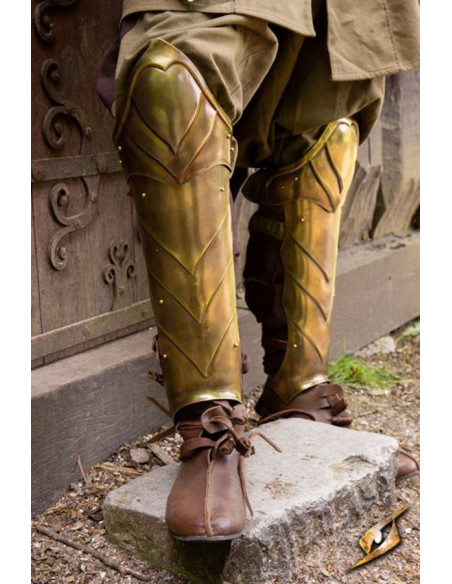 Illumine Fantasy Greaves, messing