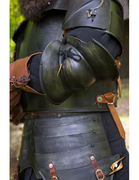 Seler af Milanese Armor, mørk finish