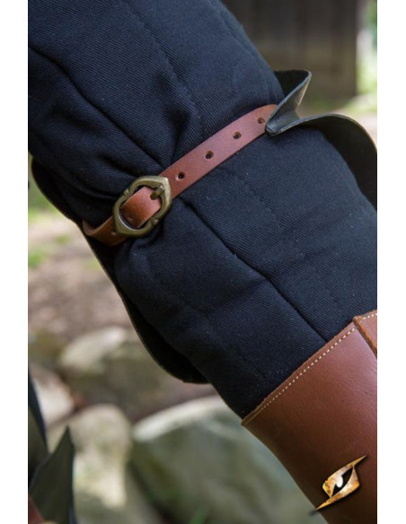 Bretels van Milanees pantser, donkere...