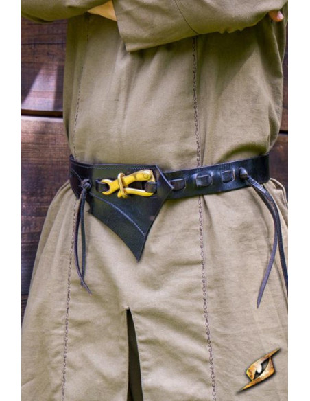 Dark Elves leren riem, zwart