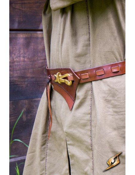 Leren riem Dark Elf, bruin Leren riem Dark Elf, bruin