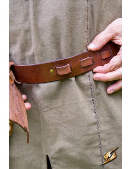 Leren riem Dark Elf, bruin Leren riem Dark Elf, bruin