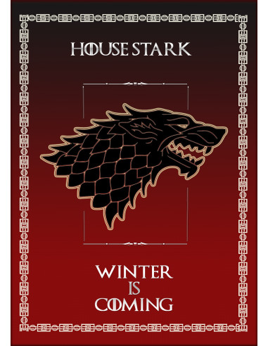 Paquete juego de tronos (Casa Stark)