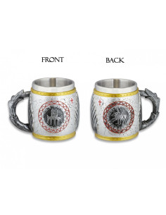 Taza de los templarios Sigillum Militum Xpisti