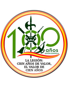 Imán Legionarios, cien años de valor, para nevera