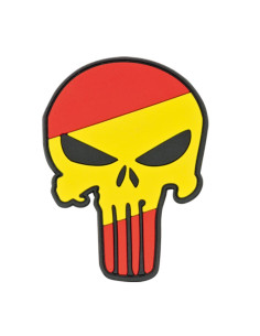 Skull Spain plaster med velcro (6,6x9 cm.)