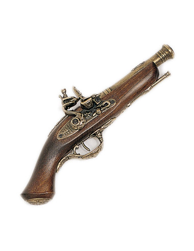 Italiensk Terzetta flintlås pistol