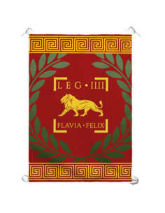 Banier Legio IV Flavia Felix Romana (70x100 cm)