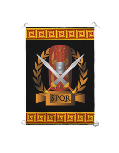 Banner der römischen Legion SPQR,...