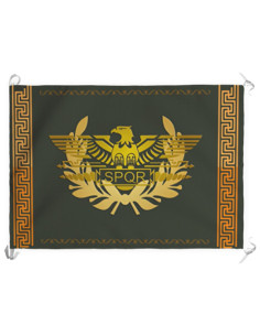 Banier Roman Legion SPQR liggend (70x100 cm)