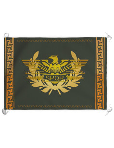 Banner der römischen Legion SPQR Querformat (70x100 cm)