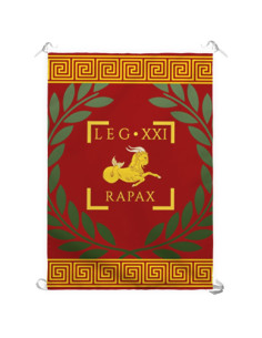 Banier Legio XXI Rapax Romana (70x100 cm.)