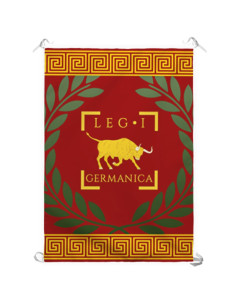 Legio I Germaanse Romeinse banier (70x100 cm.)