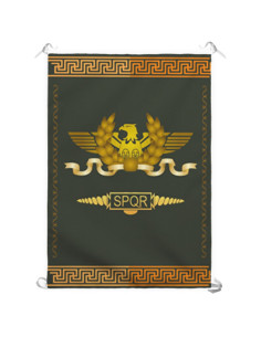 Estandarte Legion Romana SPQR (70x100 cms.)