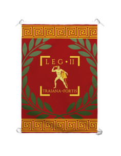 Banier Legio II Traiana Fortis Romana (70x100 cm.)