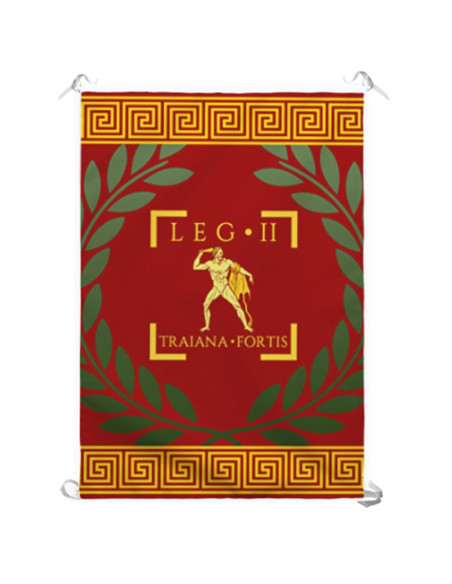 Estandarte Legio II Traiana Fortis...