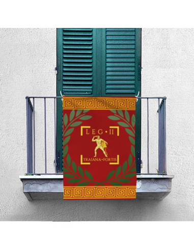 Banner Legio II Traiana Fortis Romana (70x100 cm.)