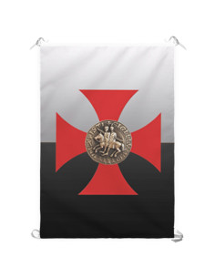 Kreuzbanner der Tempelritter (70x100 cm)