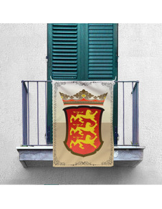 Lions Banner Ricardo Corazón de León (70x100 cm.) 2