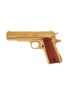 Pistola automática M1911A1 latonada