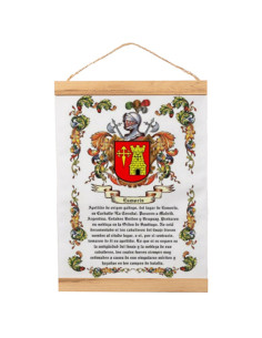 Banderín con marco de madera Personalizado con tu...