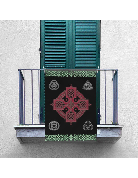 Banner mit Symbologie und keltischem...