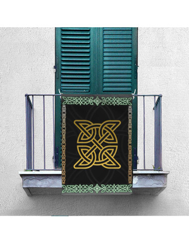 Keltisches Knotenbanner (70 x 100 cm)